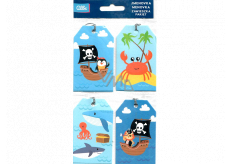 Albi Gift tag Pirates 12 pieces