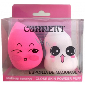 Connert Makeup Sponge 6 x 4.5 cm set of 2 pieces