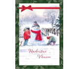 Ditipo Playing card Joyful Christmas Hana Zagorová Winter, winter, winter, winter 224 x 157 mm