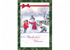 Ditipo Playing card Joyful Christmas Hana Zagorová Winter, winter, winter, winter 224 x 157 mm
