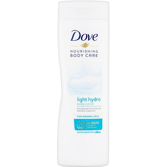 Dove Nourishing Body Care Light Hydro Body Milk for Normal Skin 400 ml