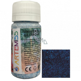 Art e Miss Universal Acrylic Glitter Paint 43 Light Blue 40 g
