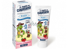 Pasta Del Capitano Baby Strawberry toothpaste for children from 3 years 75 ml
