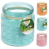New garden Citronella candle in glass 115 x 120 mm 1 piece mix of colours