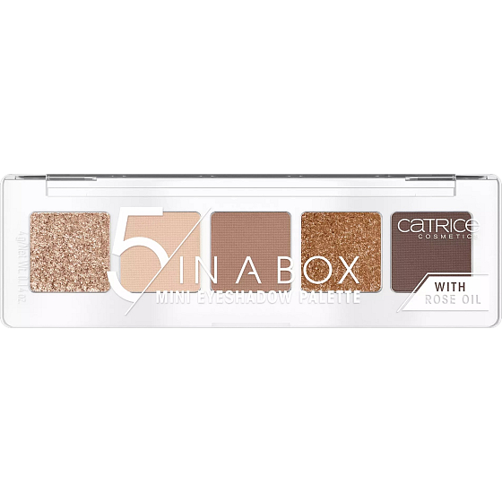Catrice 5 In A Box Mini Eyeshadow Palette 010 Golden Nude Look 4 g