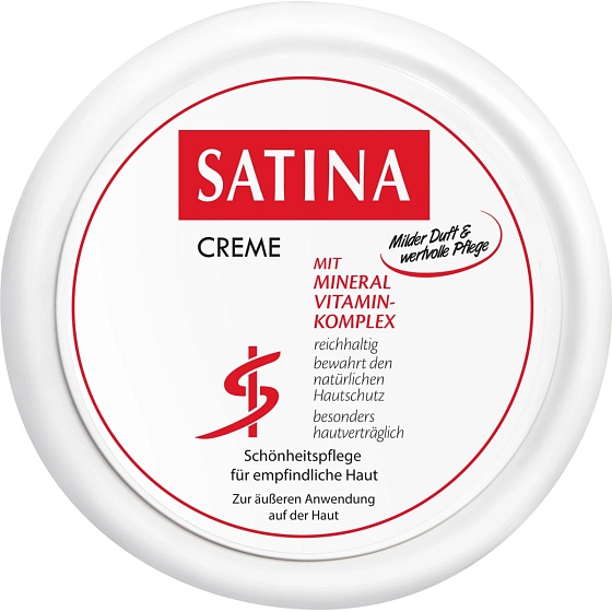 Satina Creme nourishing cream for sensitive skin 150 ml