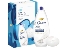 Dove Original Care Deeply Nourishing Cream Shower Gel 250 ml + Beauty Cream Bar Cream Toilet Soap 90 g, cosmetic set