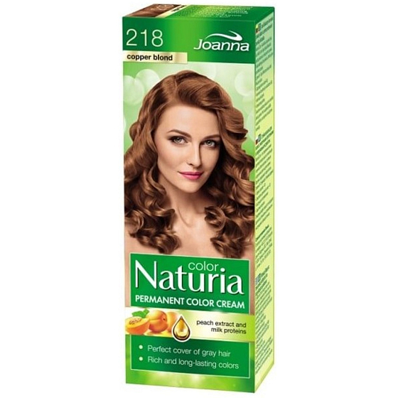 Joanna Naturia hair color with milk proteins 218 Copper blonde