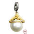 Charm Sterling silver 925 Planet, lobster clasp bracelet pendant universe