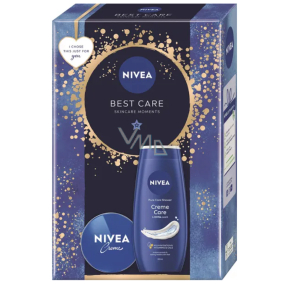 Nivea Best Care Creme Care nourishing shower gel 250 ml + Nivea Creme basic care cream 75 ml, cosmetic set