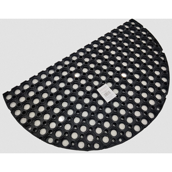 Tidy Home Rubber Mat Interior DOMINO Half Circle 40 × 60 × 2.2 cm