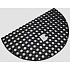 Tidy Home Rubber Mat Interior DOMINO Half Circle 40 × 60 × 2.2 cm