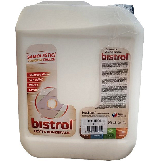 Bistrol Self-Polishing Wax Emulsion for Floors 5 L