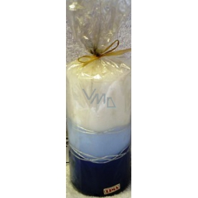 Lima Verona candle blue cylinder 70 x 150 mm 1 piece