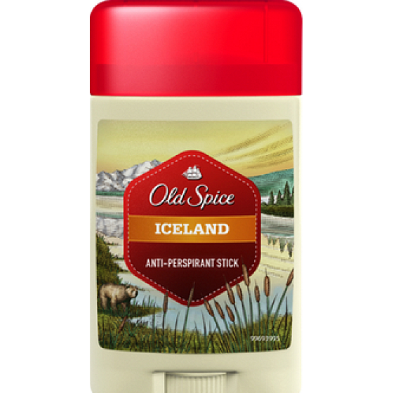Old Spice Iceland antiperspirant deodorant stick for men 50 ml