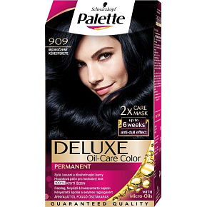 Schwarzkopf Palette Deluxe Hair Color 909 Blue-Black 115 ml