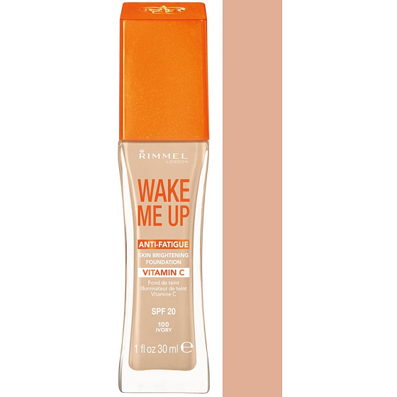 Rimmel London Wake Me Up Makeup 100 Ivory 30 ml