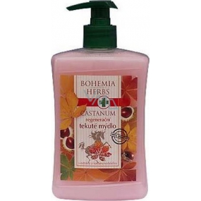 Bohemia Gifts Castanum Horse chestnut extract regenerating liquid soap 500 ml