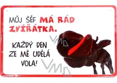 Nekupto Humor in the Czech Republic humorous sign 15 x 10 cm 1 piece