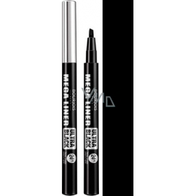 Bourjois Mega Liner Ultra Black Eyeliner 02 Ultra Black 0.8 ml