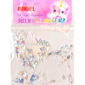 Angel Nail decorations pieces white 1 pack