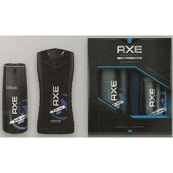 Ax Anarchy for Him deodorant spray for men 150 ml + shower gel 250 ml, cosmetic set