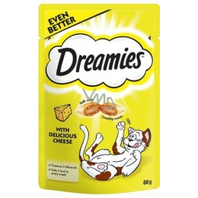 Dreamies Cat with cheese supplementary food for cats 60 g