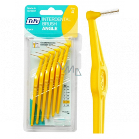 TePe Angle Interdental Brushes 0.7 mm yellow 6 pieces