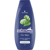 Schauma Men Shampoo for Men with Hops Extract, 400 ml