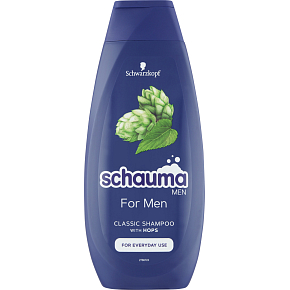 Schauma Men Shampoo for Men with Hops Extract, 400 ml