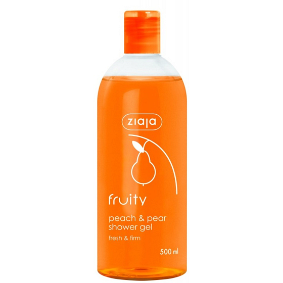 Ziaja Peach and pear fruit shower gel 500 ml