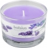 Bolsius Aromatic French Lavender - French Lavender scented candle in glass 90 x 65 mm 247 g burning time approx. 30 hours