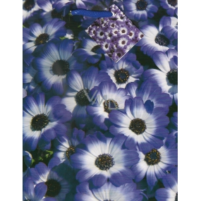 Nekupto Gift paper bag 23 x 18 x 10 cm Purple flowers 1107 40 KFM