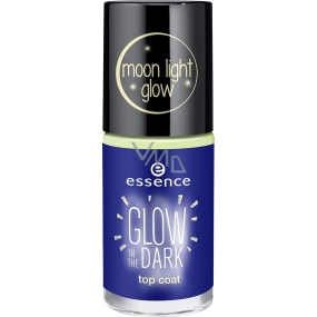 Essence Glow In The Dark Top Coat nail polish 36 Girl on the Moon 8 ml