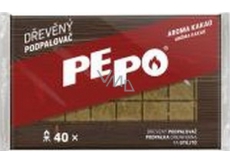 Pe-Po Lighter wooden cubes aroma cocoa 40 kindles