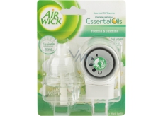 Air Wick Fresh Ivory Freesia Bloom - White freesia flowers electric air freshener set 19 ml