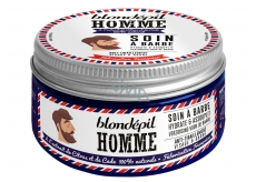 Blondépil Face and beard moisturizing cream with a fresh scent of 100 ml