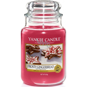 Yankee Candle Frosty Gingerbread - Gingerbread with icing scented candle Classic large glass 623 g