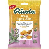 Ricola Honig Alpen Salbei Medovo - Sage Swiss herbal candies without sugar with vitamin C from 13 herbs, soothes the neck 75 g