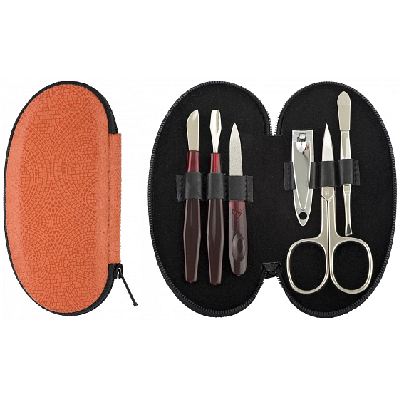 Dup Manicure Adél Leatherette 6-piece Set Pattern 230402-340