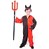Devil costume with headband size M