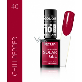Revers Solar Gel gel nail polish 40 Chili Pepper 12 ml