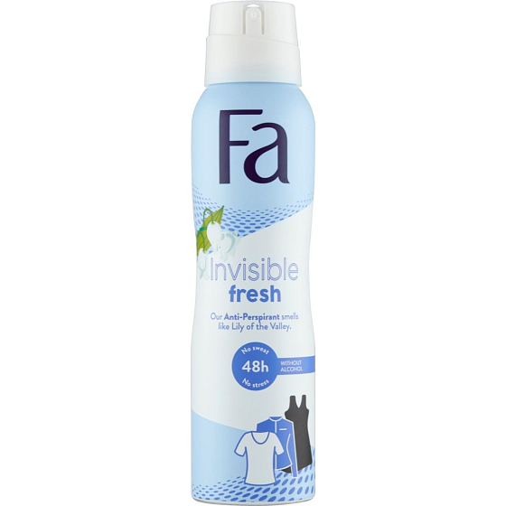 Fa Invisible Fresh Lily of the Valley 48h antiperspirant deodorant spray 150 ml