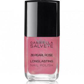 Gabriella Salvete Longlasting Enamel long-lasting nail polish with high gloss 36 Pearl Rose 11 ml