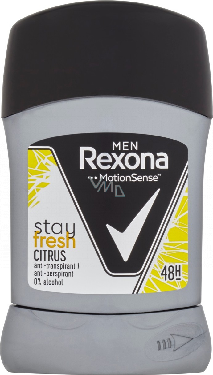 Rexona Men Stay Fresh Citrus solid antiperspirant deodorant stick with