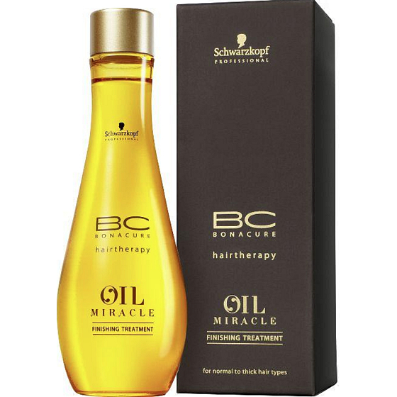 Schwarzkopf Professional BC Bonacure Oil Miracle Finishing Treatment oil for finishing normal to thick hair 100 ml