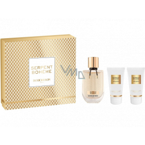 Boucheron Serpent Bohéme perfumed water for women 50 ml + body lotion 50 ml + shower gel 50 ml, gift set