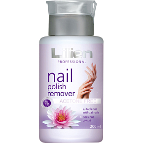 Lilien Professional Water Lily Nail Polish Remover, 200 ml Lilien Professional Water Lily Nail Polish Remover, 200 ml