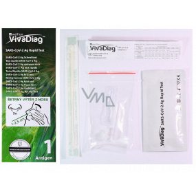 Wellion VivaDiag Rapid SARS-COV-2 AG Antigen swab test Covid-19 from the nasal region (also for children) 1 piece