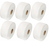 Jumbo 280 toilet paper 75% whiteness for 2 ply trays 6 pcs